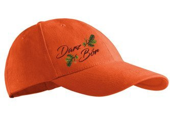 Czapka z daszkiem pomarańczowa – Darz Bór