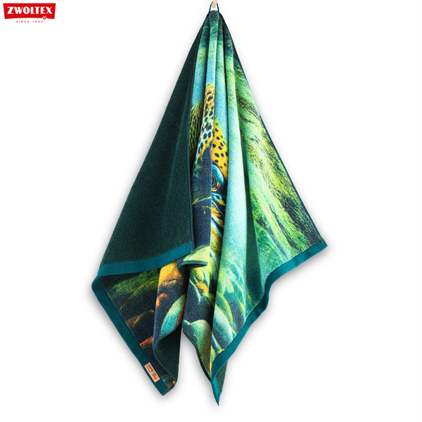 Wędkarski ręcznik bawełniany firmy Zwoltex - wzór Szczupak - 50x100cm