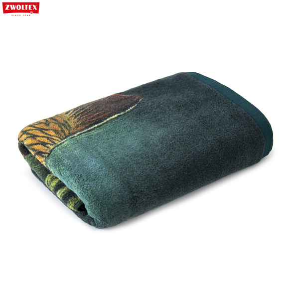 Wędkarski ręcznik bawełniany firmy Zwoltex - wzór Karp - 50x100cm