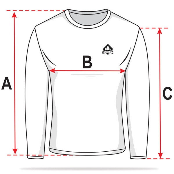 Zestaw 3 sztuk bawełnianych koszulek z długim rękawem - kolor brązowy
