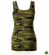 Zestaw 3 sztuk damskich topów militarnych - jungle camo