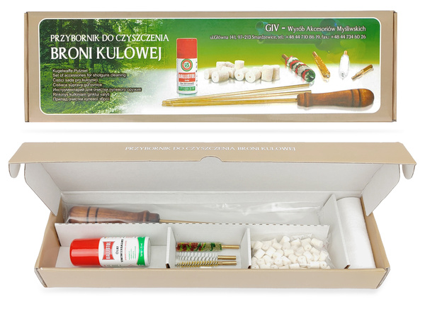 Zestaw do czyszczenia broni kulowej kal: 7