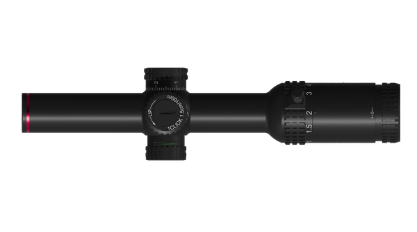 Luneta optyczna Noxar Magnar 1-6x24 biegówka (plus obejmy 30mm Picatinny)