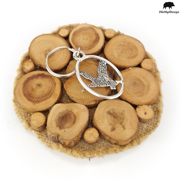 Brelok do kluczy z myśliwskim motywem - KACZKA