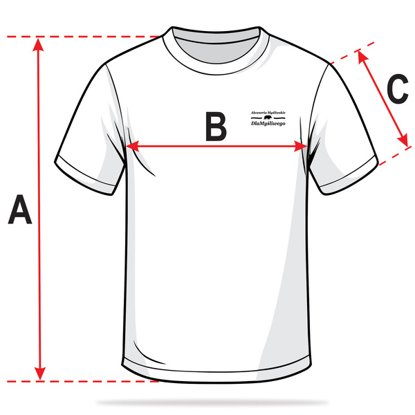 Myśliwska koszulka bawełniana T-shirt zieleń wojskowa mały nadruk - GŁOWA BYKA