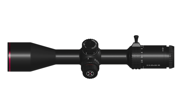 Luneta optyczna NOXAR Magnar 2,5-20x50 (plus obejmy 30mm Picatinny)