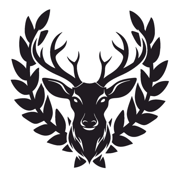 Myśliwska koszulka bawełniana T-shirt zieleń wojskowa mały nadruk - BYK w WIEŃCU