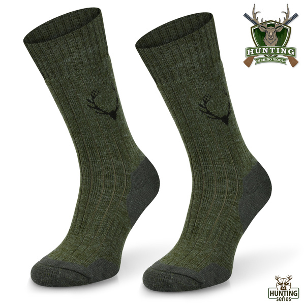 Zestaw skarpet myśliwskich 40% merino Comodo SMW5 / 2 PAK