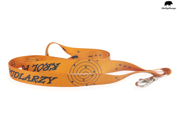 KRÓL PUDLARZY – smycz myśliwska z karabińczykiem