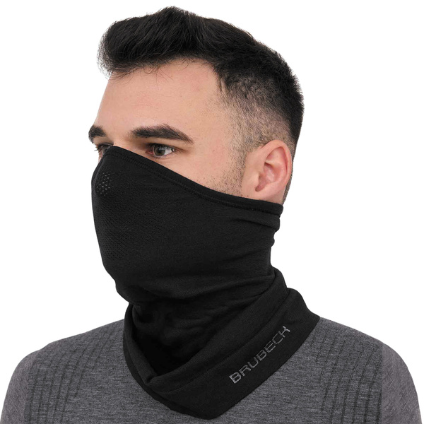 Półkominiarka termoaktywna BRUBECK unisex - czarna