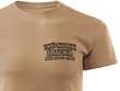 Koszulka T-shirt z własnym nadrukiem - piaskowa