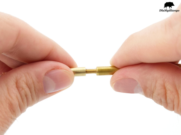 Szczotka mosiężna do broni krótkiej kal. 5,6 mm