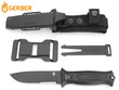Nóż taktyczny z głownią stałą GERBER Strongarm SE black