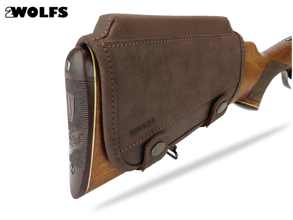 Baka skórzana na kolbę 2WOLFS - SHOOTER