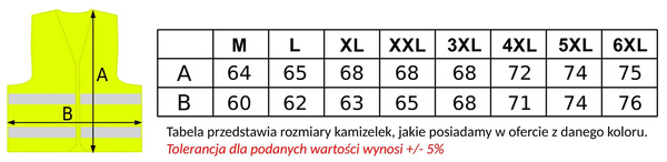 Myśliwska kamizelka ostrzegawcza żółta