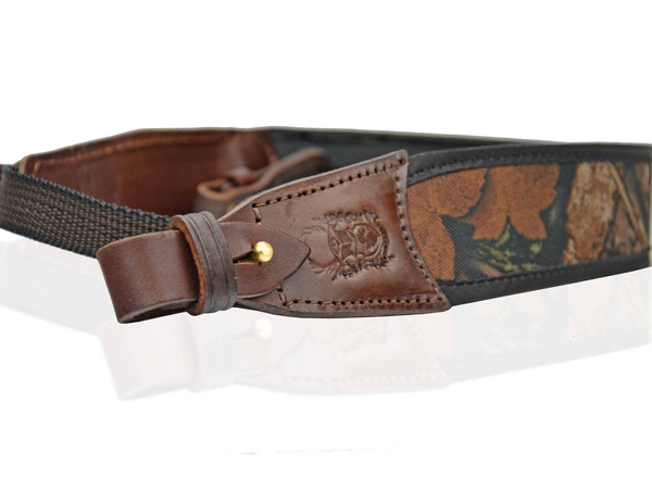 Pas do broni myśliwskiej z ładownicą – kamuflaż