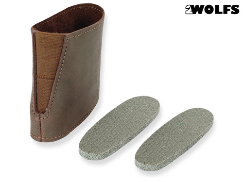 Skórzana osłona, stopka kolby bucik 2WOLFS DYNAMIC