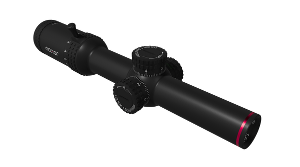 Luneta optyczna Noxar Magnar 1-6x24 biegówka (plus obejmy 30mm Picatinny)