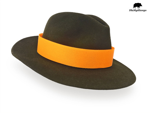 Ostrzegawcza opaska na kapelusz myśliwski