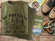 koszulka T-shirt nadruk NIE MAM CZASU JADĘ DO LASU