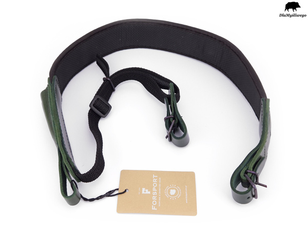 Pas do broni myśliwskiej z ładownicą – zielony