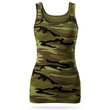 Damski top militarny - jungle camo
