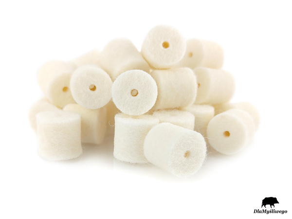 Przecieraki filcowe do broni kal. 9,3 mm 50 szt.