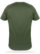 T-shirt termoaktywny khaki nadruk NIE MAM CZASU IDĘ DO LASU wz.2
