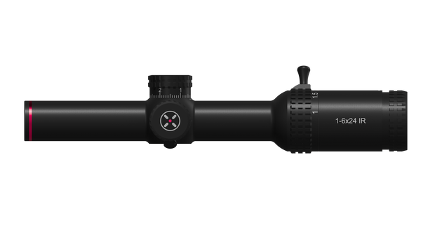 Luneta optyczna Noxar Magnar 1-6x24 biegówka (plus obejmy 30mm Picatinny)