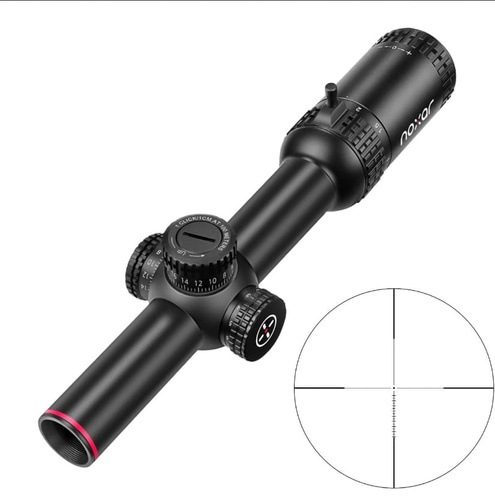 Luneta optyczna Noxar Magnar 1-6x24 biegówka (plus obejmy 30mm Picatinny)