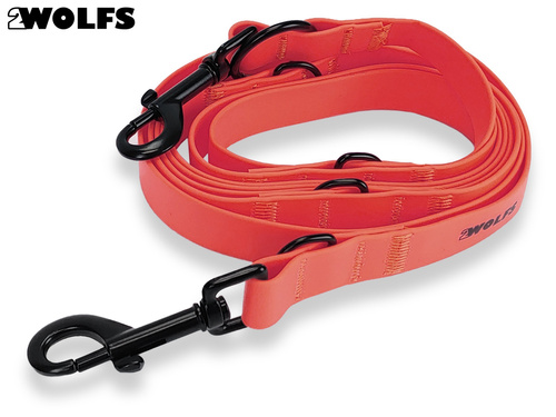 Smycz myśliwska regulowana  2WOLFS - DINGO 300 - 3m