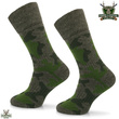 Zimowe skarpety myśliwskie CCS - kamuflaż