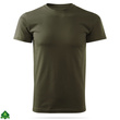 Bawełniana wojskowa koszulka T-shirt MON / WOT - kolor zieleń wojskowa