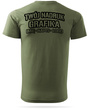 Koszulka T-shirt z własnym nadrukiem - khaki