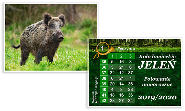 Karnety z wzorem indywidualnym – 50 myśliwych
