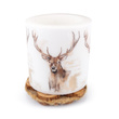 Ozdobna świeca 10cm z myśliwskim motywem GŁOWA BYKA