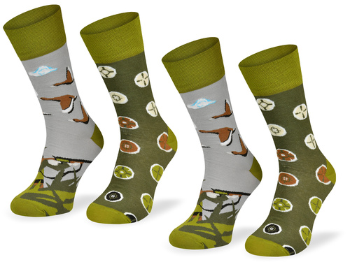 Zestaw kolorowych skarpetek SM1 2PAK - Kaczki