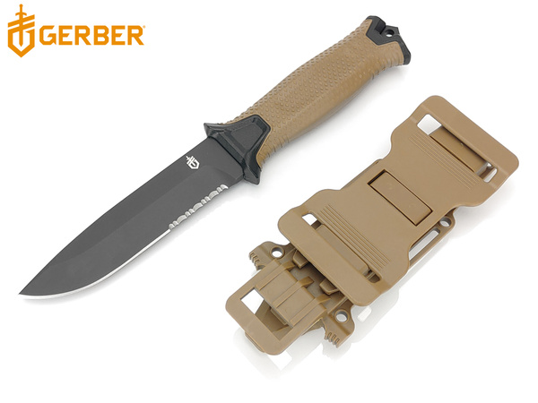 Nóż taktyczny z głownią stałą GERBER Strongarm SE coyote