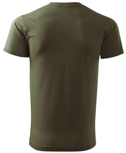 T-shirt military nadruk NIE MAM CZASU IDĘ DO LASU