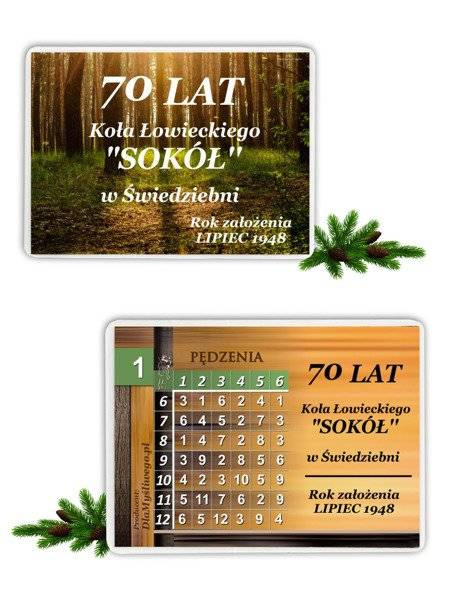 Karnety z wzorem indywidualnym – 20 myśliwych