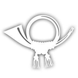 SYGNAŁÓWKA odblaskowa naklejka na auto srebrna