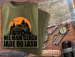koszulka T-shirt nadruk NIE MAM CZASU JADĘ DO LASU