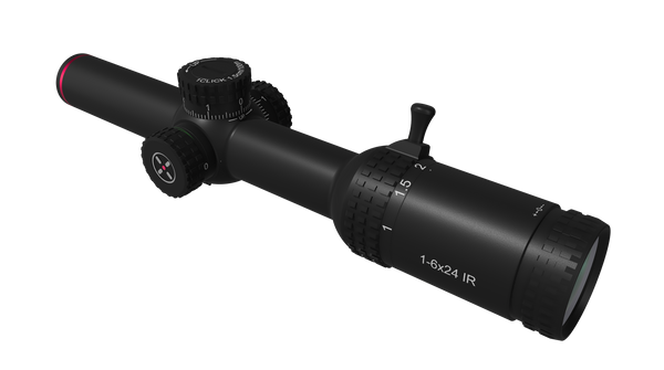 Luneta optyczna Noxar Magnar 1-6x24 biegówka (plus obejmy 30mm Picatinny)