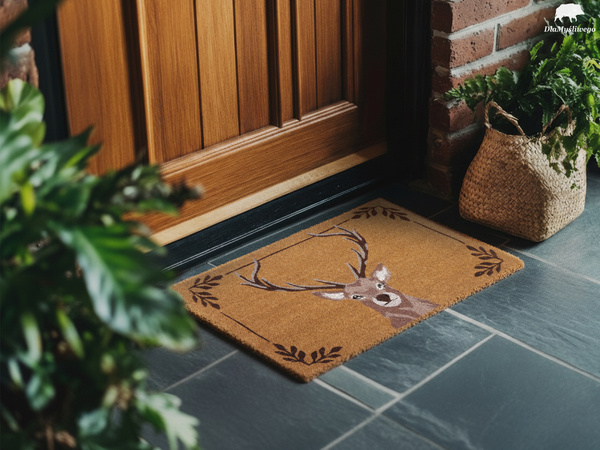 Wycieraczka pod drzwi z myśliwskim wzorem BYK