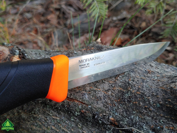 Nóż MORAKNIV Companion - stal nierdzewna - pomarańczowy fluo
