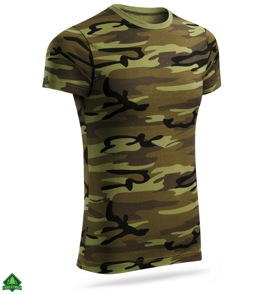 Męska koszulka militarna T-shirt - jungle camo