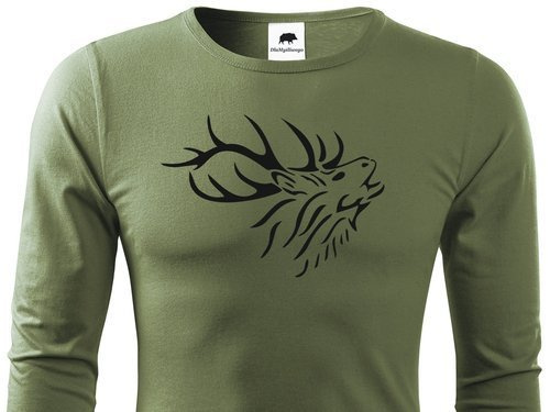 Longsleeve khaki - BYK NA RYKOWISKU