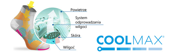 Skarpety myśliwskie COMODO SMB1 – bambus, Coolmax