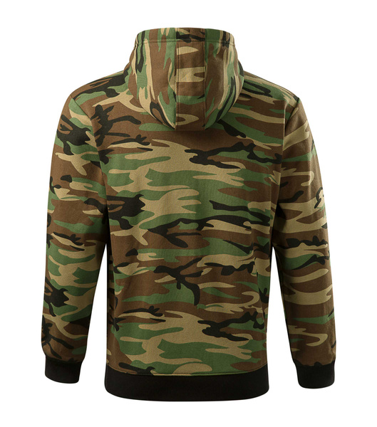 Myśliwska bluza z kapturem – brązowa camo