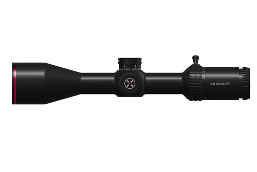 Luneta optyczna NOXAR Magnar 2,5-20x50 (plus obejmy 30mm Picatinny)